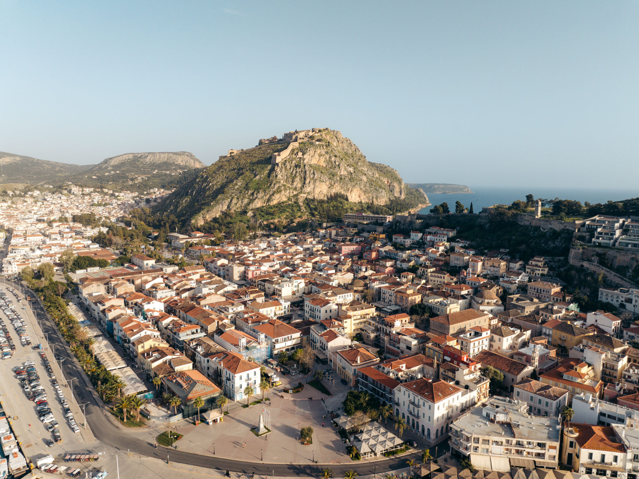 Nafplio aerial view