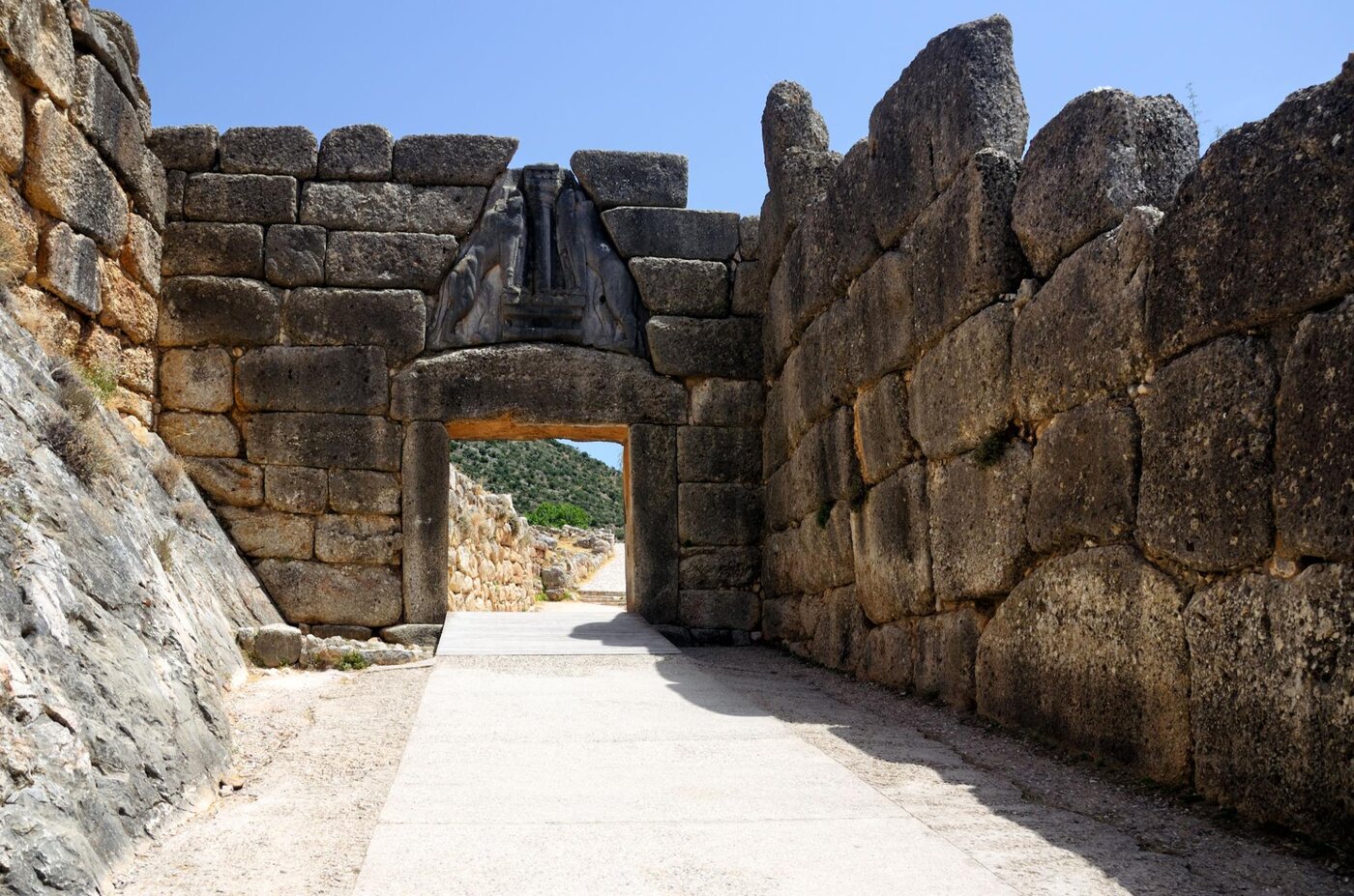 Η Πύλη των Λεόντων στις Μυκήνες